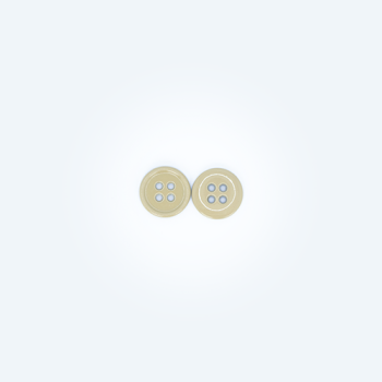 24L 4-hole flat button (Coastal path)