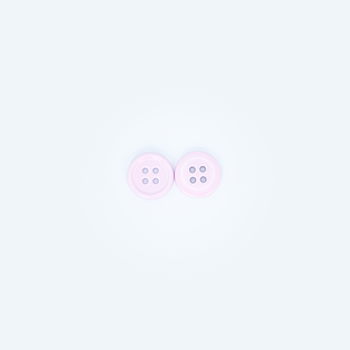 24L 4-hole flat button (Pink)