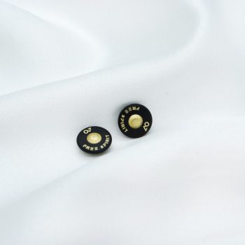 Rivet B (Black with Gold)