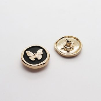 Snap button C (Gold with Black) Snap button C (Gold with Black)