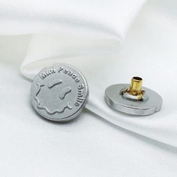 Snap button L (Matte Silver) Snap button L (Matte Silver)