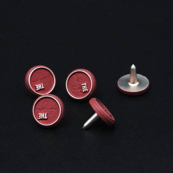 Rivet O (Red with Silver) Rivet O (Red with Silver)