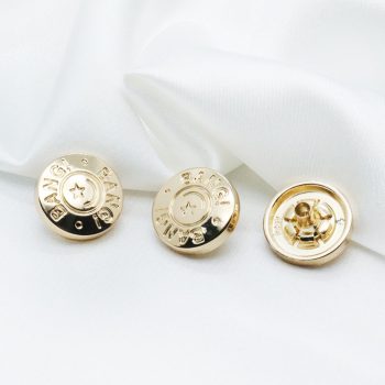 Snap button O (Shiny Gold) Snap button O (Shiny Gold)