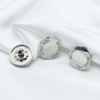 Snap button Q (Shiny Silver) Snap button Q (Shiny Silver)