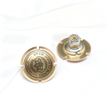 Snap button denim style A (Gold) Snap button denim style A (Gold)