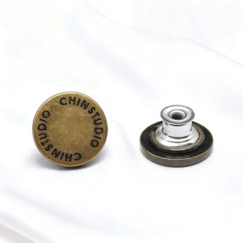 Snap button denim style G (Bronze) Snap button denim style G (Bronze)