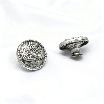 Snap button denim style K (Silver) Snap button denim style K (Silver)