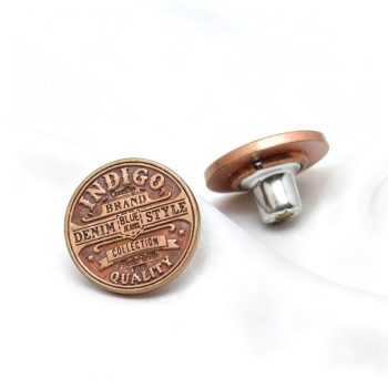 Snap button denim style B (Copper) Snap button denim style B (Copper)