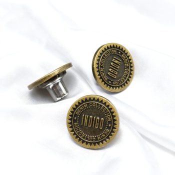Snap button denim style E (Brass) Snap button denim style E (Brass)